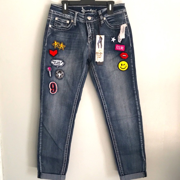 Jean Soundgirl Taille 1 - Occasion Très Bon état, Parfait Pour Un Look Décontracté Junior